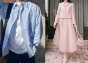 Warna Biru dan Pink